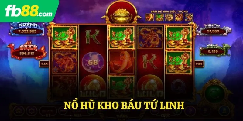 nổ hũ kho báu tứ linh